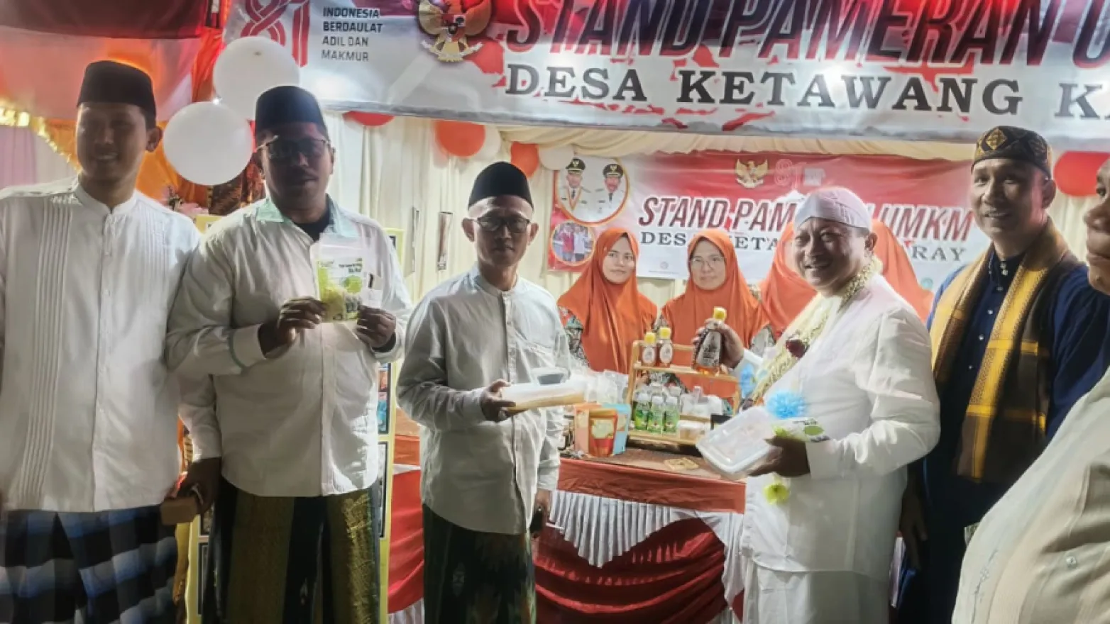 Ludes dalam 2 Jam, Produk Unggulan Desa Ketawang Karay Hipnotis Pengunjung Pameran UMKM Ganding 2026